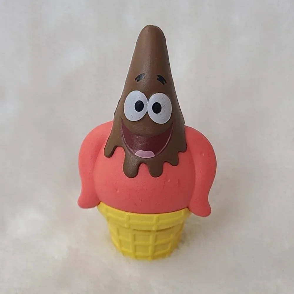 SpongeBob Patrick Star Ice Cream 2022 Viacom FUN with Food Figure - Picture 2 of 8